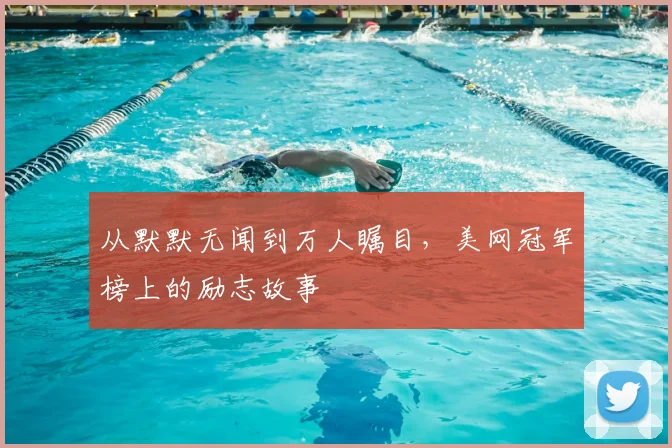从默默无闻到万人瞩目，美网冠军榜上的励志故事